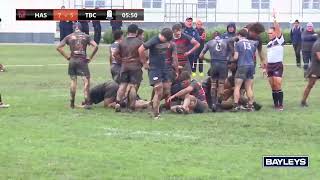 HIGHLIGHTS Super 8 First XV | Hastings Boys' High v Tauranga Boys' College