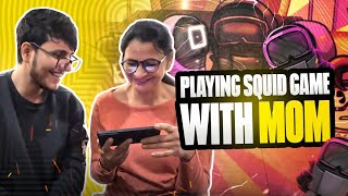 Playing Squid Game with Mom | Green Light Red Light