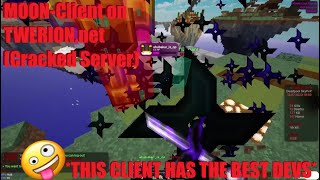 MOON-Client vs. TWERION | CRACKED Minecraft-Server with Grim