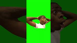 Shocked Face Meme Green Screen