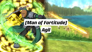 【SAOIF】[Man of Fortitude] Agil (Earth | Blunt | Single Foe | Full Burst) Skill Animation