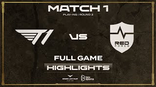 FULL HIGHLIGHTS T1 vs NS | PLAY-IN ROUND 2 | 2025 LCK CUP | 02.08.2025