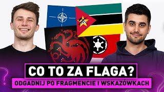 FLAGO-QUIZ! Co to ZA FLAGA? Odgadnij PO FRAGMENCIE i WSKAZÓWKACH! Czy to GRA o TRON?