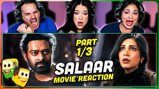 SALAAR Movie Reaction Part (1/3)! | Prabhas | Prithviraj Sukumaran | Shruti Haasan