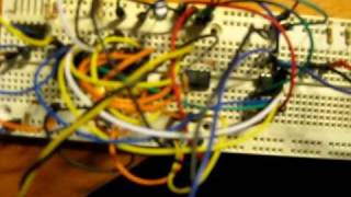 Step4x16 D.I.Y sequencer breadboard prototype