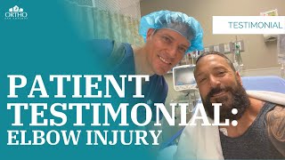 Patient Testimonial | Elbow Surgery