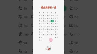 第18集 | 日本小孩子是怎样魔性洗脑学50音的 #日语 #日语五十音 #日语教程 #日语入门 #日语教学 #零基础学日语 #学日语