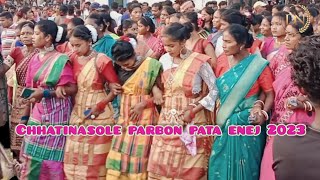 Chhatinasole parbon pata enej 2023 / new santali videos / santal kuri tamsa enej video