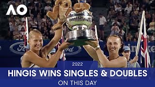 On This Day: Martina Hingis Wins Singles \u0026 Doubles Titles