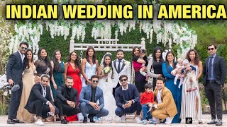 Attending An Indian Wedding In America | Indian Vlogger | Indians In USA | Cinematic Hindi Vlog
