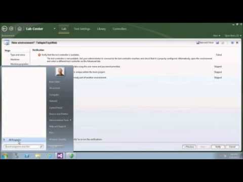 Software Testing with Visual Studio 2012 01) Create and Configure Test Plans, Part 1 Software Testing with Visual Studio 2012 01) Create and Configure Test Plans, Part 1