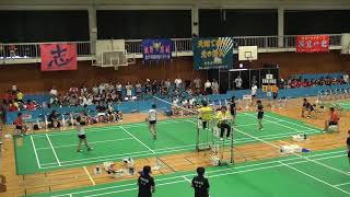 2014年IH 女子 バドミントン 学校対抗 2回戦