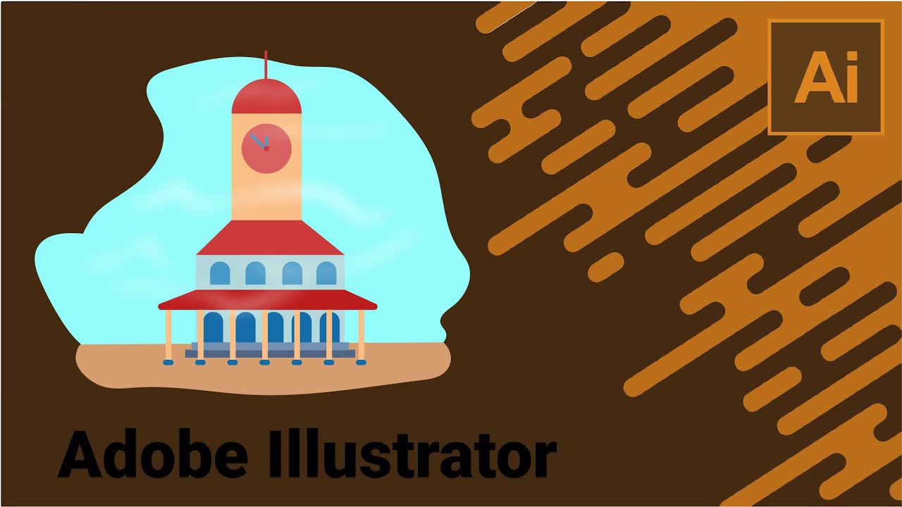 Adobe Illustrator House Design Youtube