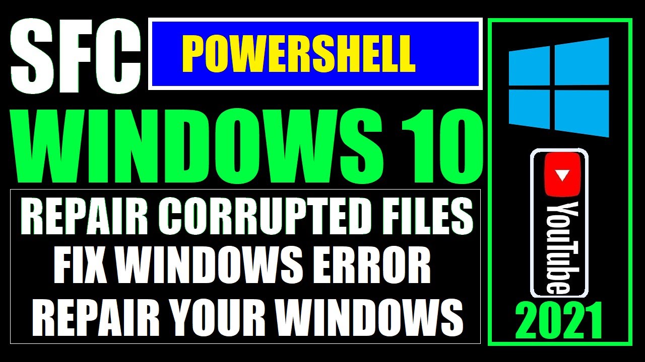 How To Use Windows 10 SFC | DISM | System File Checker DISM | SFC ...