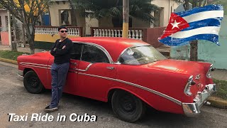 Taxi Ride in Cuba I Varadero