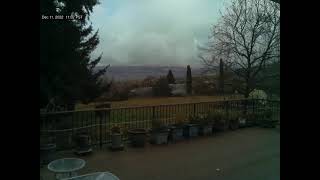 Sun 2022.12.11 Talent Oregon Webcam Timelapse