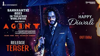 AGENT Release Teaser | Agent Diwali Trailer | Akhil Akkineni Agent Trailer | Ak Entertainments