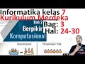 informatika kelas 7 bab 2  informatika dan ketrampilan generik kurikuum Merdeka bagian 3 hal 25 30