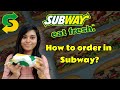 How to order in Subway Like a Boss | Food Review Tamil | Subway order in தமிழ் | Fast food #sandwich