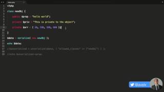 12 Unserialize filtering YouTube
