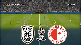 PAOK vs SLAVIA PRAHA | UEFA EUROPA LEAGUE 2024/2025