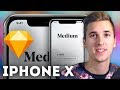 The first UI Design for the iPhone X in Sketch • Sketchapp Tutorial / Sketch Tutorial The first UI Design for the iPhone X in Sketch • Sketchapp Tutorial / Sketch Tutorial