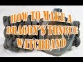 Rock Paracord - How to Make a Wide Dragon's Tongue Watchband