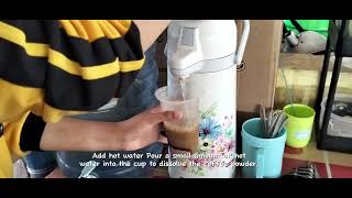 How to Make an Iced Coffee - Tugas B.Inggris Membuat Procedure Text