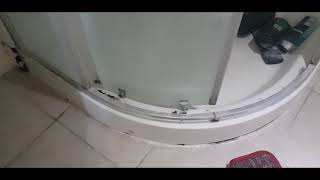 Remove corner shower enclosure 900mm