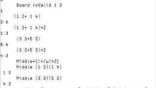 Programming the Peg Solitaire game in APL