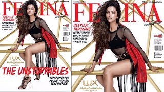 Deepika Padukone Looks Super H0t In The Cover Page Of Femina