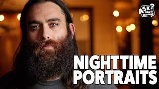 Night Portrait Photography | Ask David Bergman