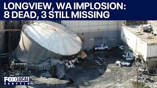 Crews recover remains of 6 of 9 workers missing after WA chemical tank rupture