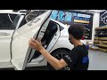 靜化論 honda city 全車風切 氣密 隔音膠條 安裝教學 靜音計畫 car door rubber strip