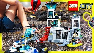 Lego City Police Prison Island Escape!