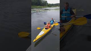 перший урок володіння байдаркою 26.07.2021