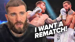 CALEB PLANT DESCRIBES THE POWER OF CANELO & HOW IT FELT GETTING HIT BY HIM!