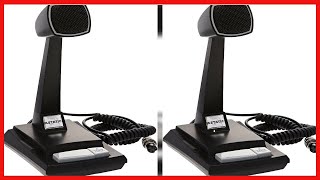 Amazon.com: Astatic 302-AST878DM CB Desk Microphone, Black : Musical Instruments