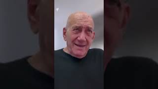 Former Israeli prime minister Ehud Olmert speaks on Israeli settlers