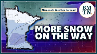 Active pattern brings more snow to Minnesota this week