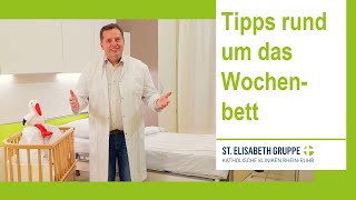 Tipps für das Wochenbett – vom Chefarzt der Geburtshilfe des Marien Hospital Witten