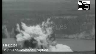 Rare Documentary! 1965 Taal Volcano Eruption September 28-30 1965