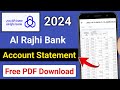 Al Rajhi Bank Account Statement Free PDF Download in 2024