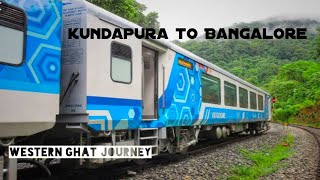 train journey Kundapur to Bangalore dangerous \u0026 thrilling train journey    India railways#kundapura