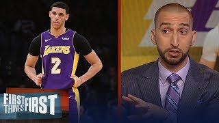 Nick Wright on reports Ball camp leaked injury news to stop trade talks | NBA | FIRST THINGS FIRST