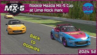 Rookie Mazda MX-5 Cup at Lime Rock Park - iRacing Rookie Mazdas