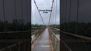 📍Samshi Hanging Bridge | Honnavara | Places to visit in Honnavara | Honnavar | Tourism