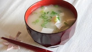 Miso Soup Recipe - Japanese Cooking 101