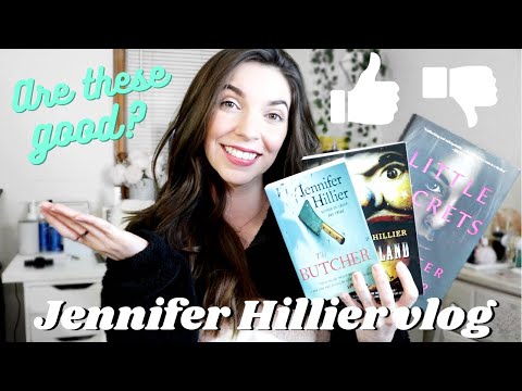 Jennifer Hillier reading vlog – reading and reacting to 3 of her books