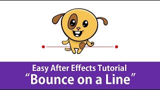 After Effects Tutorial - Using CC Bender to bounce on a line